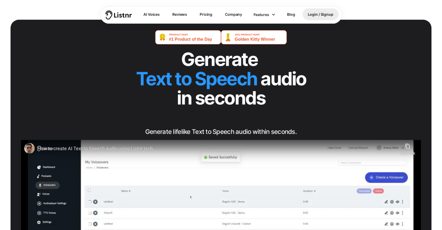 Ai voice generator